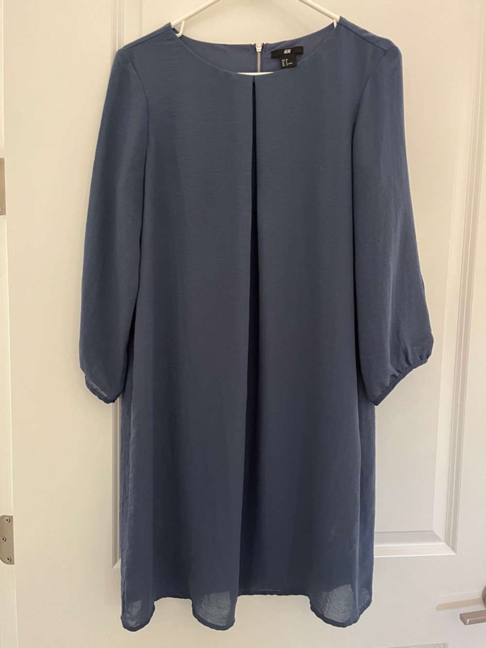 H&M Dusty Blue Shift Dress